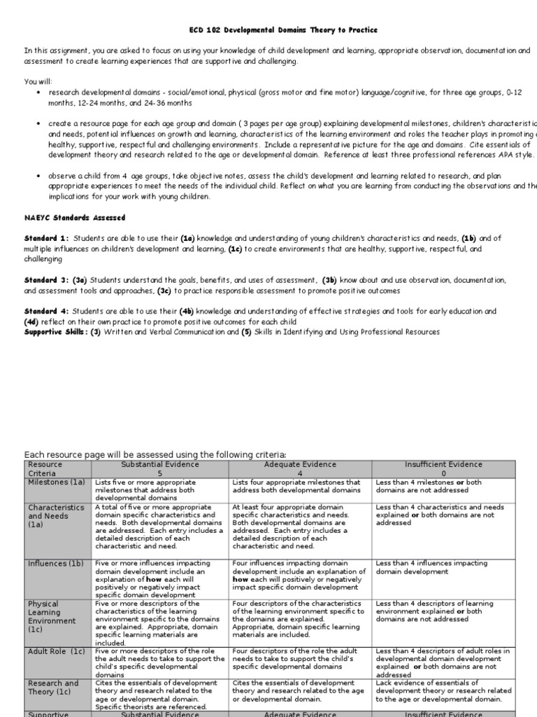 Early Childhood Development Guide | PDF | Child Development | Relationships