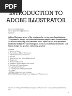 Illustrator Hand Out