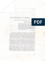 La Sociología de La Religion - William Mauricio Beltrán02032016