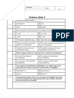 Science Quiz 3