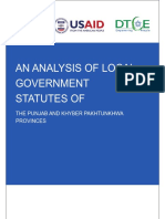 Analysis of Local Government Statutes Report