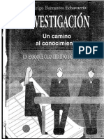 Investigacion Camino Conocimiento Barrantes