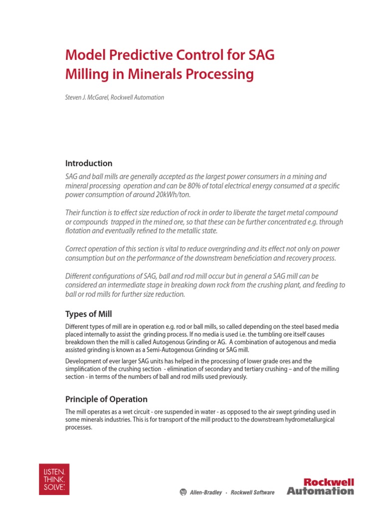 Crushing and Grinding Information | PDF | Mill (Grinding ...