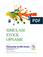 Manual Simulasi Stock Take Intarisasi SLiMS 7 Cendana Stock Opname Perpustakaan