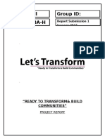 Lets Transform Project Report