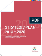 Global Donor Platform For Rural Development Strategic Plan 2016-2020
