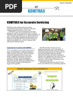 Views No05 Komtrax Sistema/ Komatsu