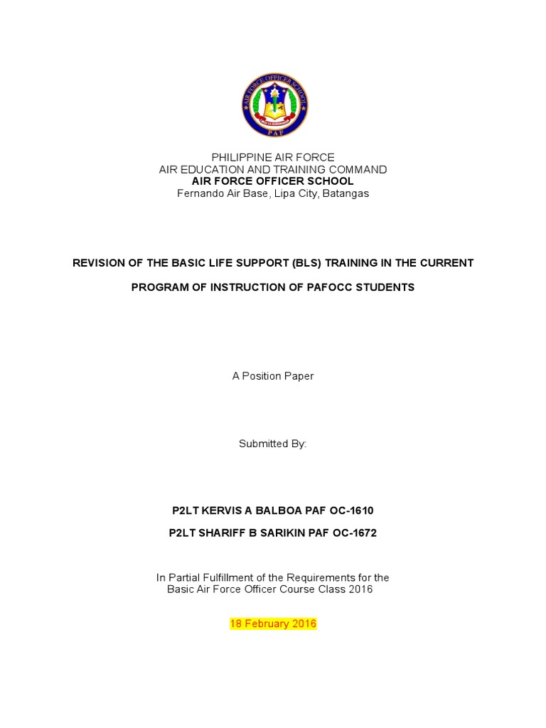 Air Force Officer School Philippine Air Force Air Education and