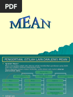 Ukuran Pemusatan Data