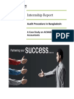 Internship Report Ishrat Rahman 11104063