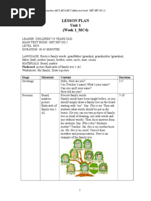 Lesson Plan Mc4