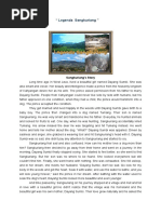 Story Telling of Tangkuban Perahu