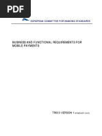 Tecnical Functional Requirement of M Banking