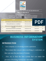 Business Information System - AIRLINE SYSTEM