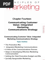 Chapter Fourteen: Communicating Customer Value: Integrated Marketing Communications Strategy