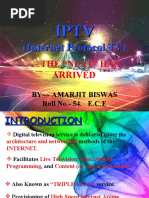 Download IPTV PPT by Amarjit Biswas SN30742565 doc pdf