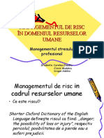 Managementul de Risc