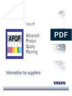 Volvo AP Qp Information to Suppliers