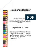 Clase 1 Relaciones Léxicas