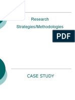 Research Strategies & Methodologies