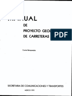 MANUAL DE PROYECTO GEOMETRICO SCT 1995 PDF