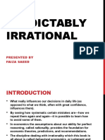 Predictably Irrational