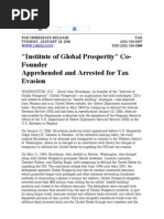 US Department of Justice Official Release - 01772-06 tax 017