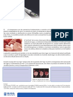 PH y Temperatura para La Calidad de La Carne PDF