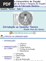 Desenho Técnico - FEPI - 1 Aula - Introdução Ao Desenho Técnico