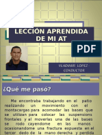 LECCION APRENDIDA VLADIMIR  LOPEZ.ppt