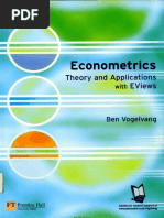 Econometrics - Theory and Applications With EViews - 2005 - Ben Vogelvang - (ForexFinest)