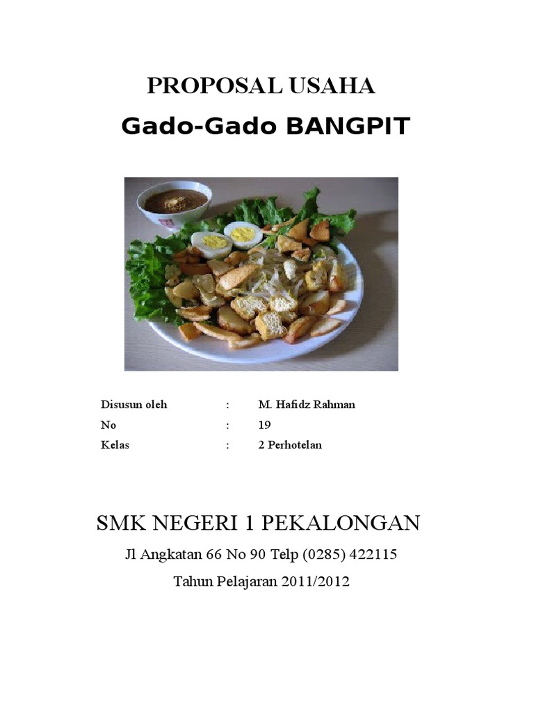 Contoh Proposal
