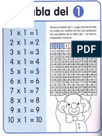 Impresionante Cuaderno de Repaso. Tablas de Multiplicar