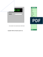 Planilha de Controle Estudo