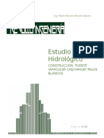 Estudio Hidrologico