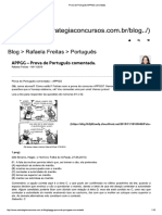 Prova de Português APPGG Comentada