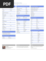 SQL Server - Cheat Sheet