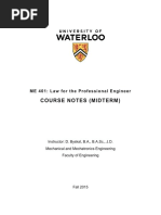ME 401 - Midterm Notes