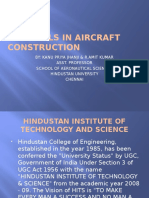 Materials in Aircraft Construction