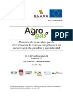 Metanización de Residuos para La Diversificación de Recursos Energéticos en Los Sectores Agrícola, Ganadero y Agroindustrial