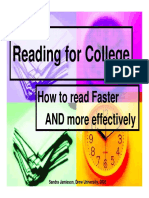 Reading For College