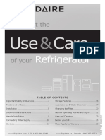 En Use & Care of Your Refrigerator
