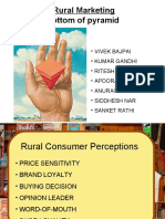 Rural Marketing Bottom of Pyramid