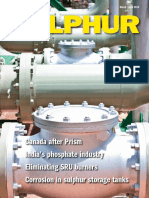 Sulphur Magazine - Mar-Apr 2013 - Preventing Corrosion in Sulphur Storage Tanks