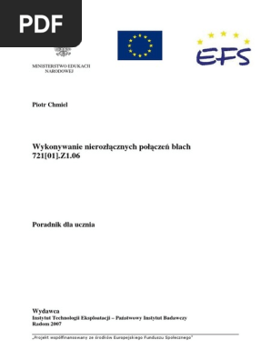 Wykonywanie Nierozłącznych Połączeń Blachpdf
