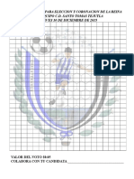 Venta de Votos Santo Tomas 2015