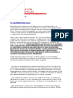 Sentimiento Culpa y Agradar A Otros para Pacientes