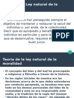 Teoria de La Ley Natural