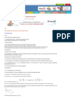 CBSE Physics (Chapter Wise With Hint / Solution) Class XII: Electromagnetic Iinduction & Alternating Current