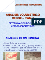 Analisis Volumetrico Redox PDF